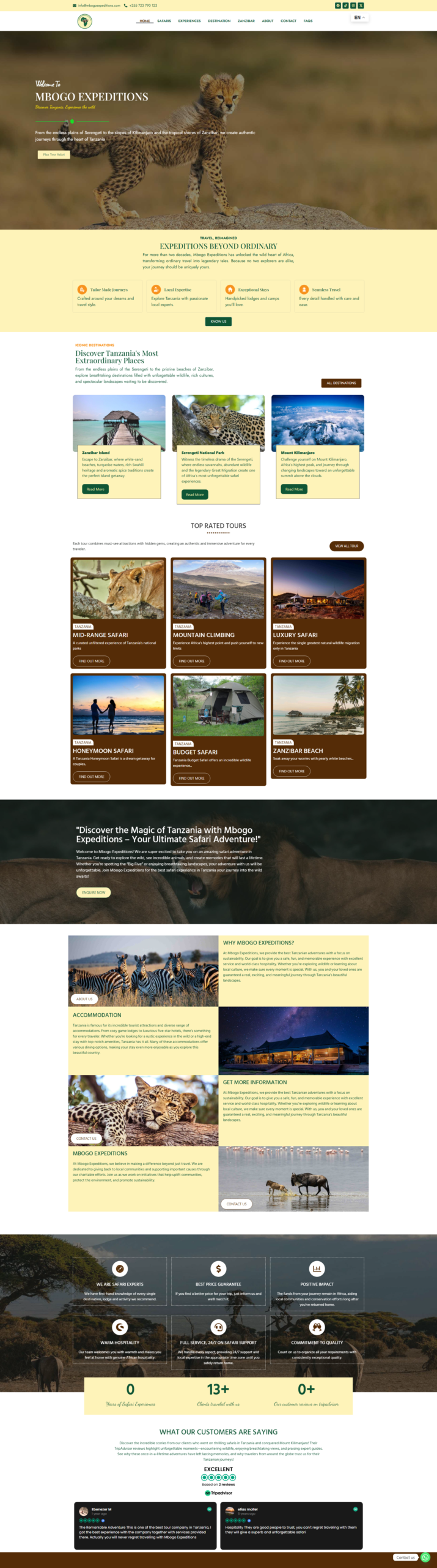 Technology Company in Tanzania Mrumate Disabled Centre website by TreG Technologies